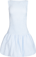Tora Smock Dress - Blue