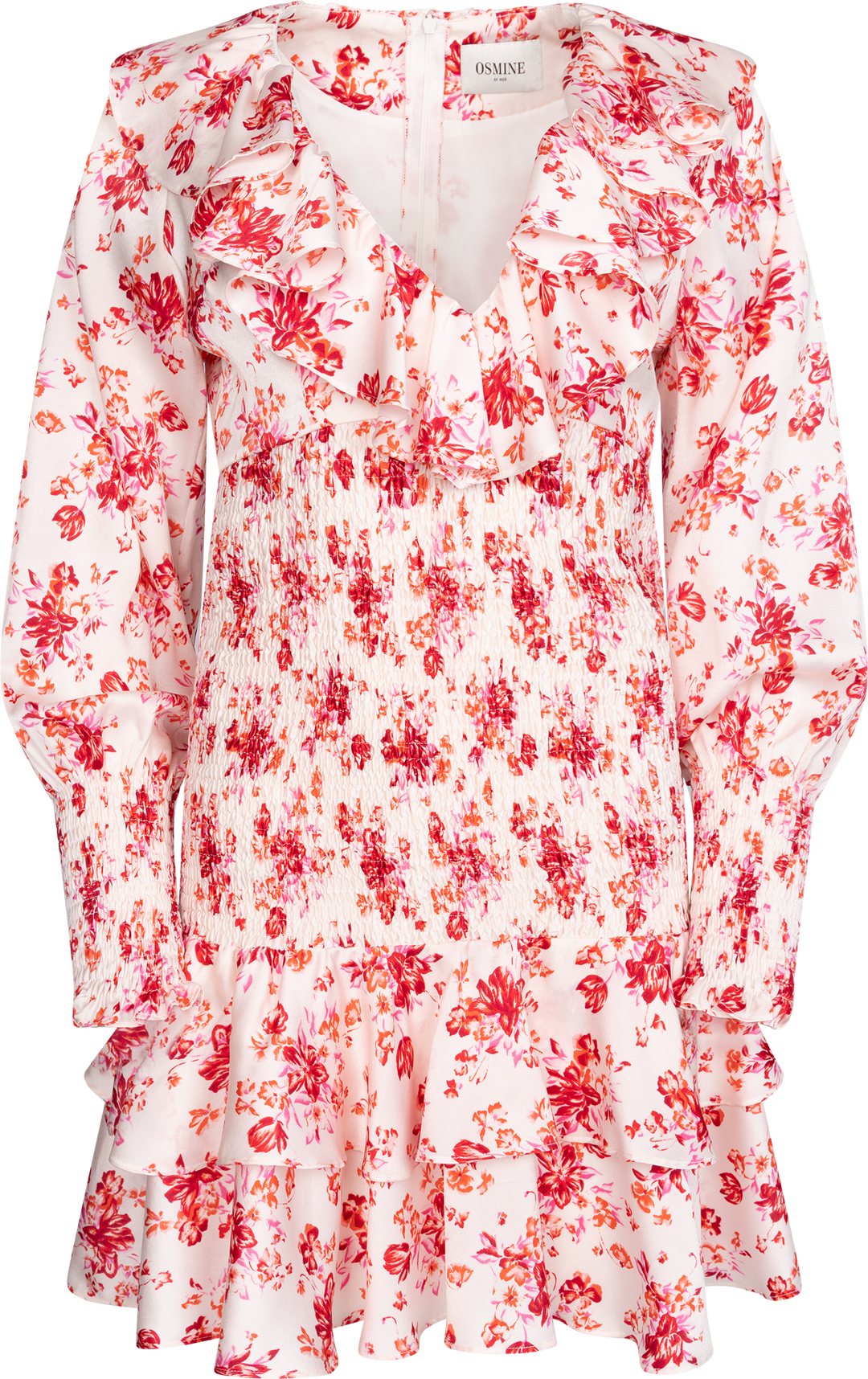 Torunn Smock Dress - Red