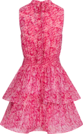 Idun Mini Rose Dress - Pink Rose