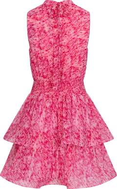 Idun Mini Rose Dress - Pink Rose