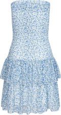 Kanutte Chiffon Smock Dress - Blue