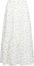 Rana Broderie Anglaise Skirt - Forglemmegei White