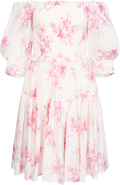 Dagna Voile Dress - Pink