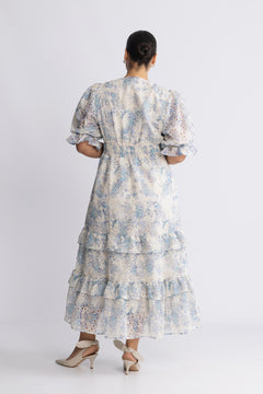 Nanni Maxi Dress - Light Blue