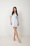 Nordis Voile Mini Dress - Blue