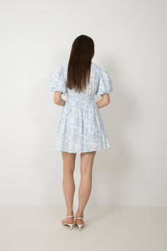 Nordis Voile Mini Dress - Blue