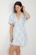 Nordis Voile Mini Dress - Blue