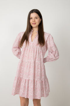 Embla Poplin Dress - Pink