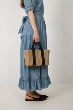 Beatrice Basket Bag - Black