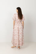 Nordalill Flower Maxi Dress - Pink Floral