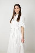 Lovisa Midi Shirt Dress - Off White