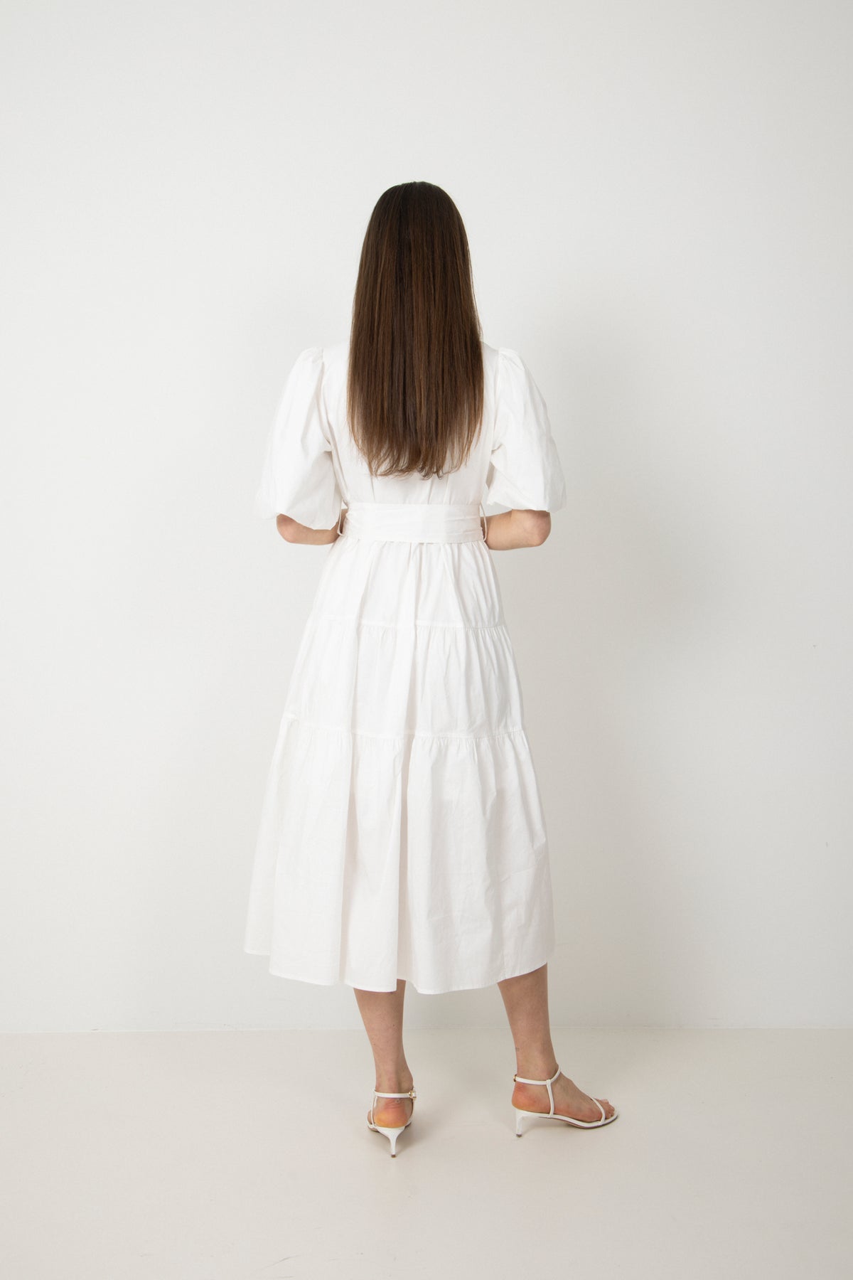Lovisa Midi Shirt Dress - Off White