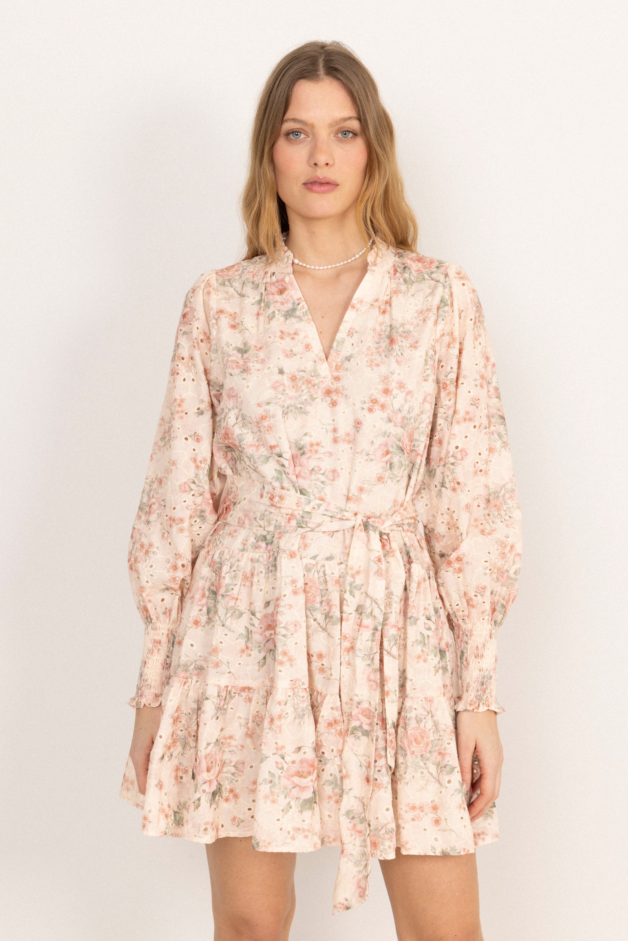 Delphine E Dress - Beige