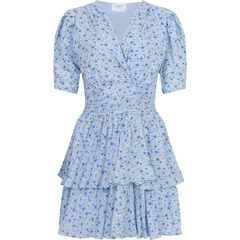 Jade Dress - Blue Flower Field