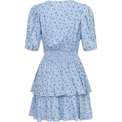 Jade Dress - Blue Flower Field