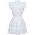 Fryd Voile Dress - White