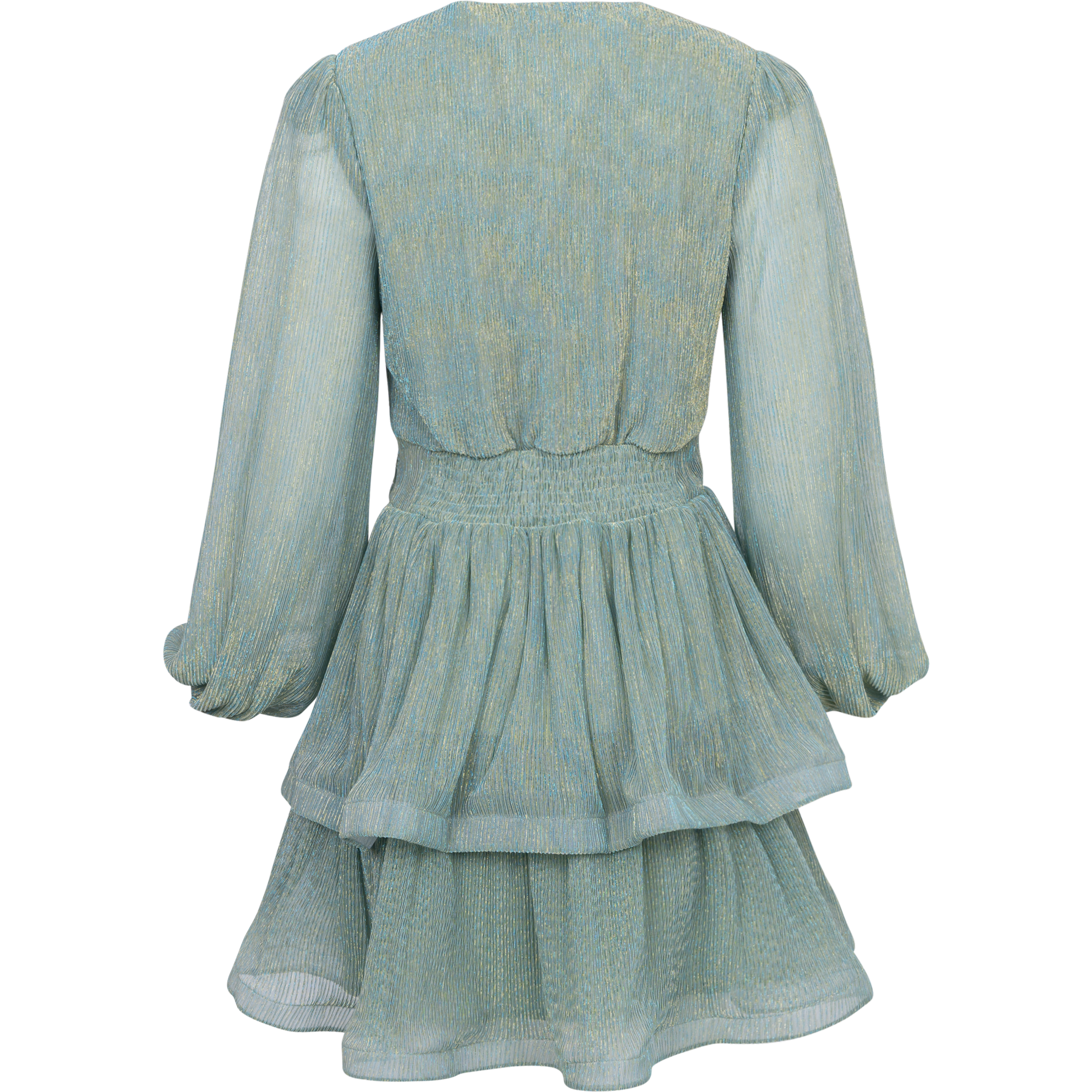 Jade Wave Dress - Azur Sparkle