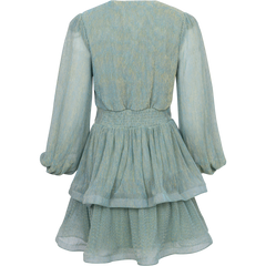 Jade Wave Dress - Azur Sparkle