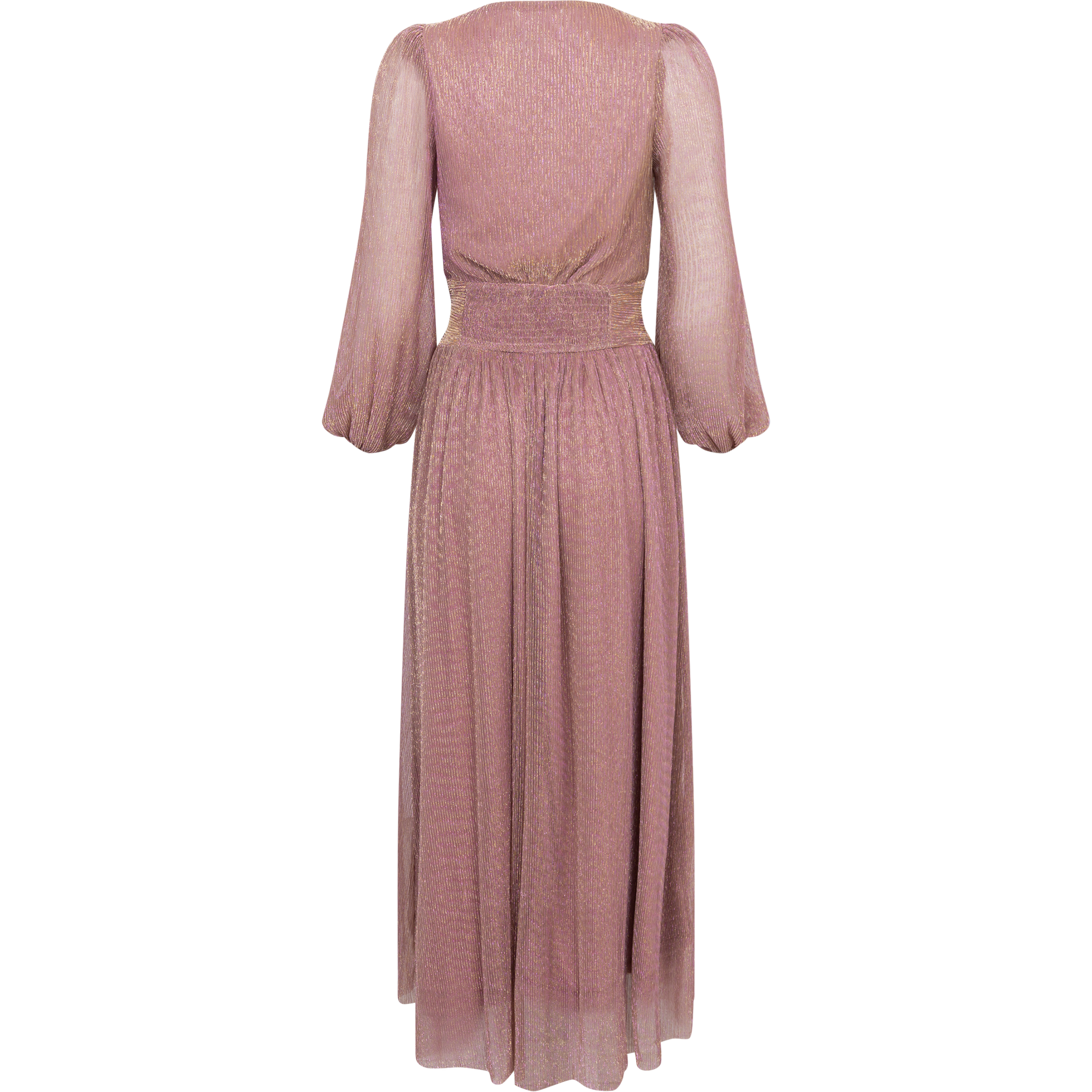 Alva Sparkle Dress - Pink Gold