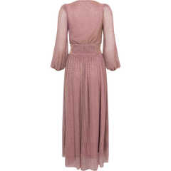 Alva Sparkle Dress - Pink Gold
