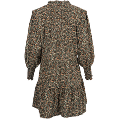 Embla Baby Cord Dress - Green Autumn