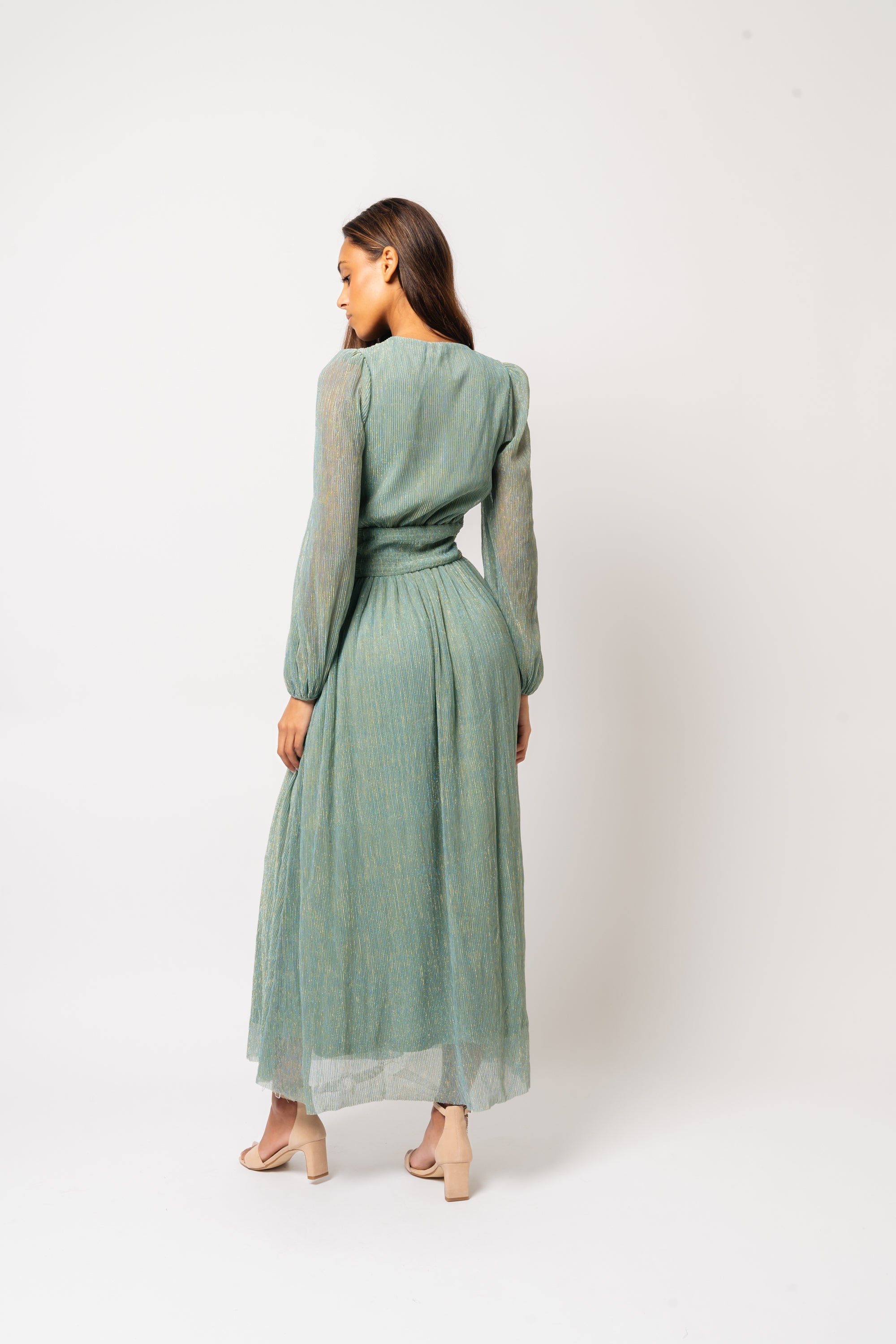 Alva Sparkle Dress - Azur Sparkle