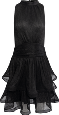 Idun Sparkle Dress - Black