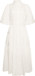 Lovisa Midi Shirt Dress - Off White