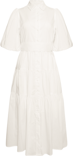 Lovisa Midi Shirt Dress - Off White