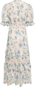 Nanni Flower Maxi Dress - Blue Flower
