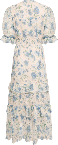 Nanni Flower Maxi Dress - Blue Flower
