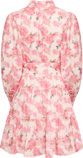 Delphine Embroidery Dress - Light Pink Floral