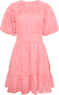 Svanhild Flower Mini Dress - Pink Flower