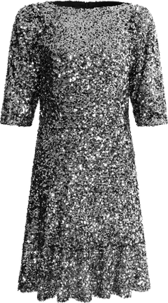 Sif Sequins Dress - Silver