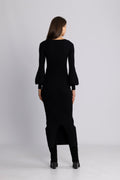 Janet Knit Dress - Black