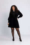Livunn Cord Dress - Black