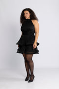 Idun Sparkle Dress - Black