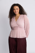 Jade Blouse - Light Pink