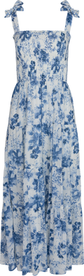 Magni Smock Maxi Dress - Blue