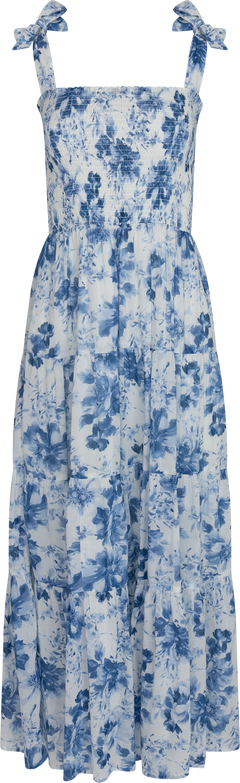 Magni Smock Maxi Dress - Blue