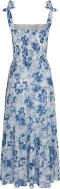 Magni Smock Maxi Dress - Blue