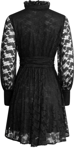 Saga Lace Dress - Black