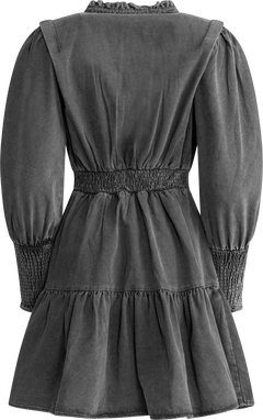Evina Denim Dress - Black