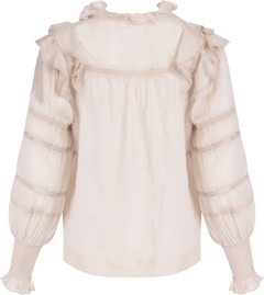 Vårun Voile Blouse - Ivory