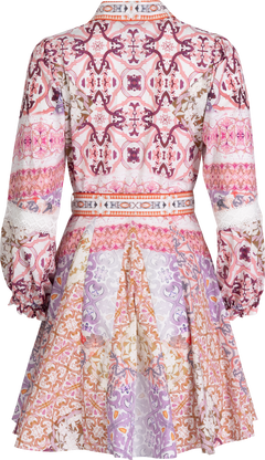 Collins W Poplin Dress - Ivory
