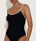 Pamela Swim Contrast - Black/White