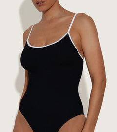 Pamela Swim Contrast - Black/White