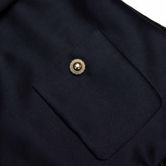 Taffeta Mini Dress - Navy