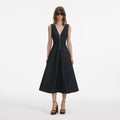 Denim Midi Dress - Indigo