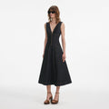 Denim Midi Dress - Indigo